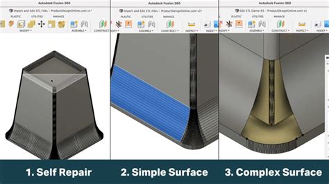 autodesk fusion edit stl|Modify an STL file in Fusion 360 .